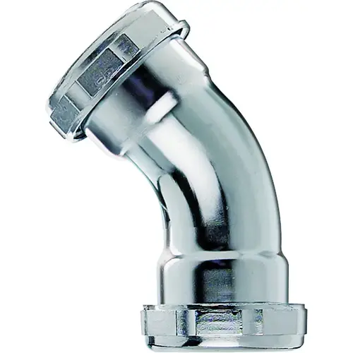 Plumb Pak PP137 Pipe Elbow, 1-1/4 in, 45 deg Angle, Brass