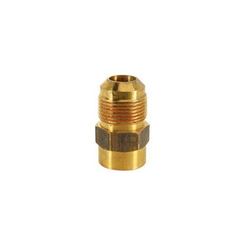 BrassCraft MAU1-10-8 Gas Adapter, 5/8 x 1/2 in, Flare x FIP, 1.66 in L, 5/8 in OD