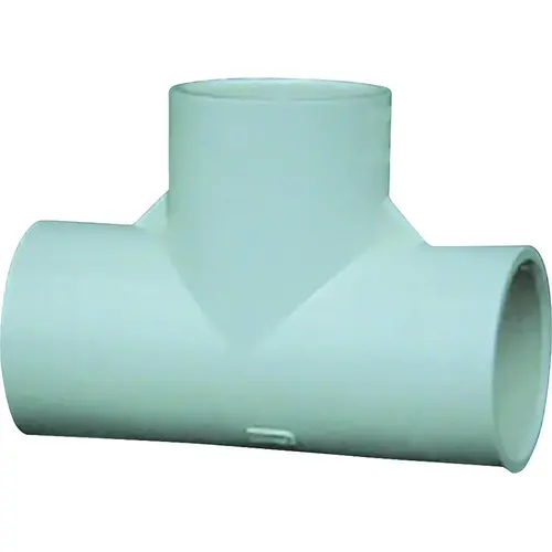 500 Series Tube Tee, 1/2 in Run, Slip Run Connection, 1/2 in Branch, Slip Joint Branch Connection - pack of 10