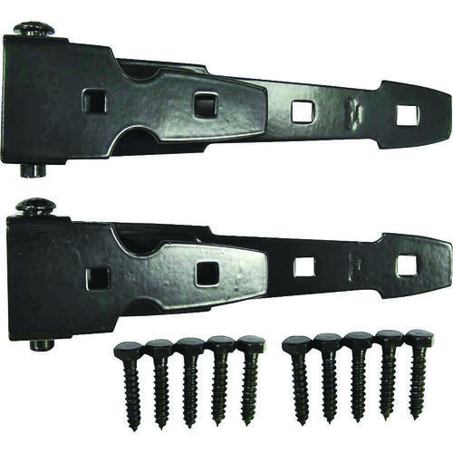 T-Hinge, Steel, Black, Loose Pin Pin, 180 deg Range of Motion, 40 (Pair) lb - pack of 2