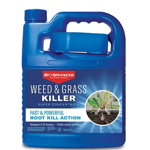 Super Concentrated Weed and Grass Killer, Liquid, Blue, 64 oz Bottle