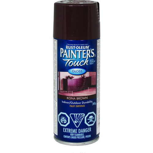 PAINTER'S Touch Spray-On Paint, Kona Brown, 340 g, Aerosol Can