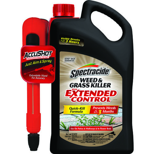 SPECTRACIDE HG-96462 Weed and Grass Killer, Liquid, Amber, 1 gal Can