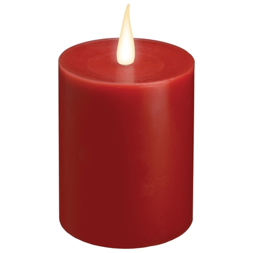 XODUS INNOVATIONS LLC +C1684R Candle, Red Candle, D Alkaline Battery, LED Bulb