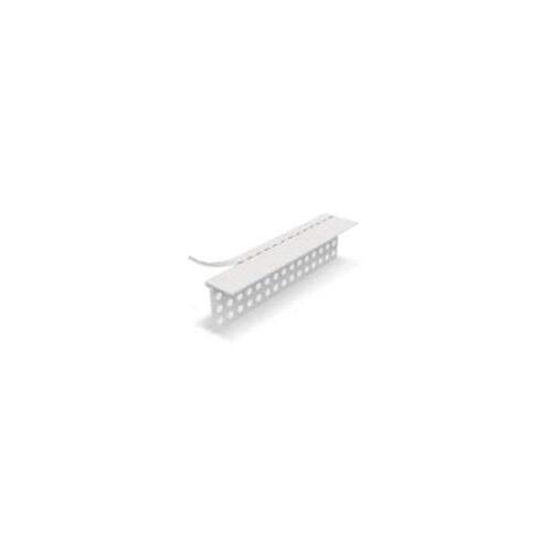 CLARKDIETRICH BUILDING SYSTEMS VLZL L-Trim Corner Bead, 10 ft L, 1/2 in W, PVC