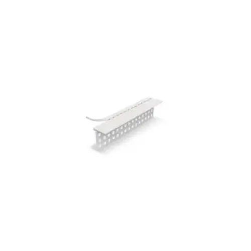 CLARKDIETRICH BUILDING SYSTEMS VLZL-XCP50 L-Trim Corner Bead, 10 ft L, 1/2 in W, PVC - pack of 50