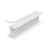 CLARKDIETRICH BUILDING SYSTEMS VLZL L-Trim Corner Bead, 10 ft L, 1/2 in W, PVC