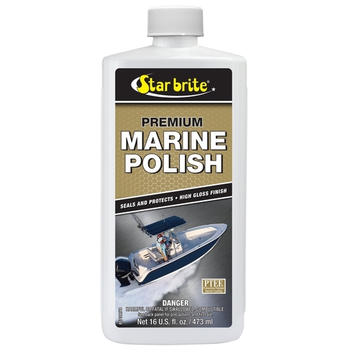 Star Brite 085716PW 857 Series Marine Polish, Liquid, Coconut, 16 oz Bottle