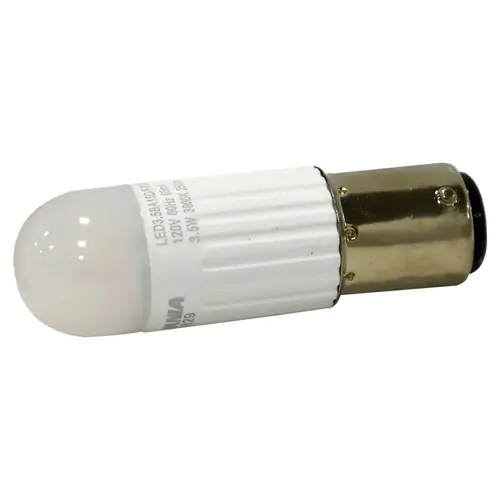 ULTRA LED Bulb, Linear, T6 Lamp, 25 W Equivalent, BA20D Lamp Base, Frosted, 3000 K Color Temp