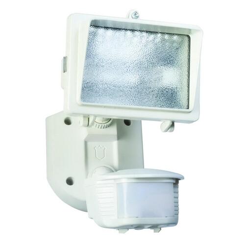 Designers Edge L6006WH Flood Light, 120 V, 150 W, 1-Lamp, Halogen Lamp, Metal Fixture