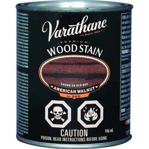 Wood Stain, American Walnut, Liquid, 946 mL