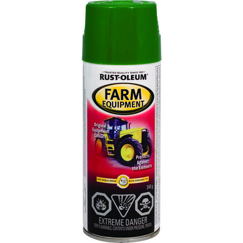 AUTOMOTIVE Enamel Spray Paint, Green, 340 g, Aerosol Can