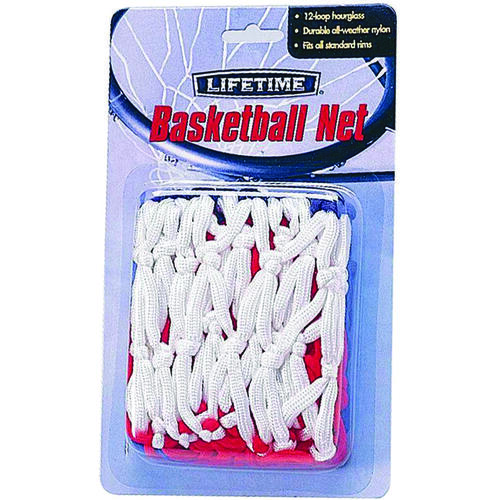 LIFETIME PRODUCTS INC 0776 Basketball Net, Nylon, Blue/Red/White