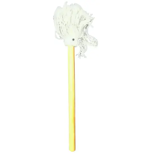 ZEPHYR INDUSTRIES 18005L 18005 Dish and BBQ Mop, #5 Headband, 12 in L, Wood Handle