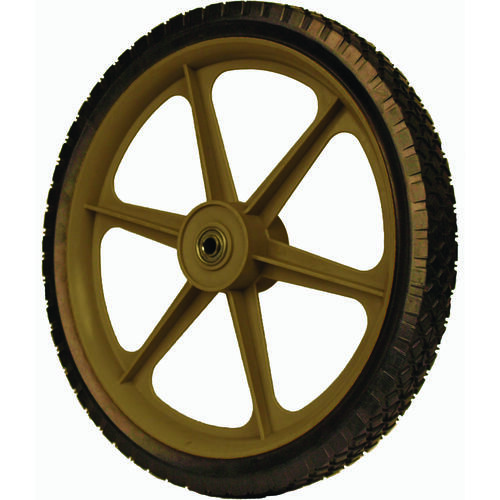 Lawn Mower Wheel, Plastic, For: Garden Carts, Wagons and Rotary Mowers