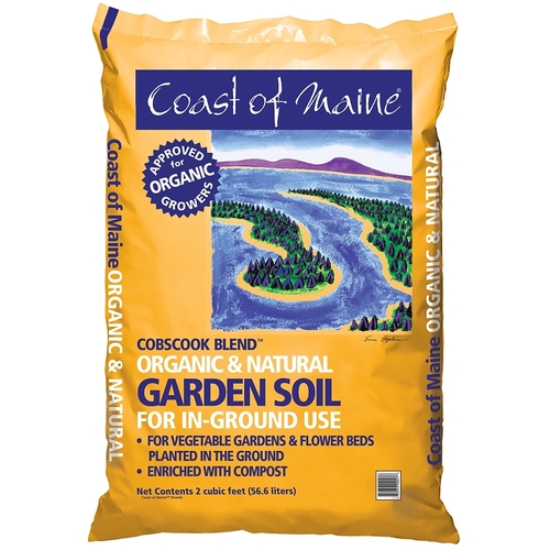 Cobscook Blend 1CBCGS2CF Garden Soil, 2 cu-ft Bag