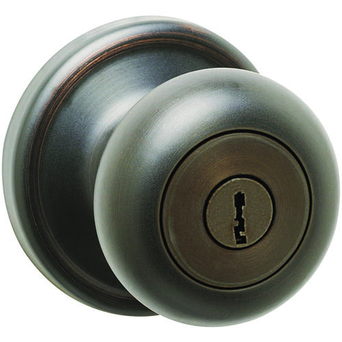 Signature Series Keyed Entry Knob, Metal, Venetian Bronze