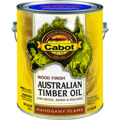 19400 Australian Timber Oil, Mahogany Flame, Liquid, 3.7 L - pack of 4