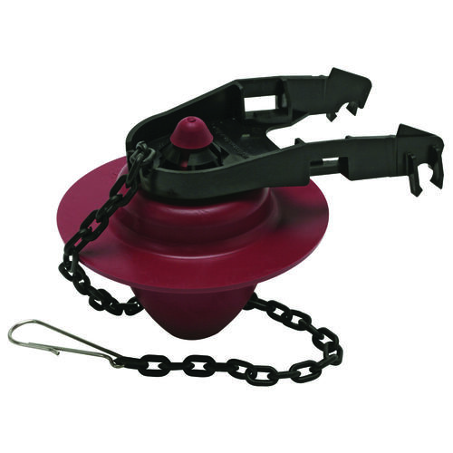 Fluidmaster 501P21 Flapper Tank Ball, Rubber, Red, For: Toilet with 2 in Plastic or Metal Flush Valves