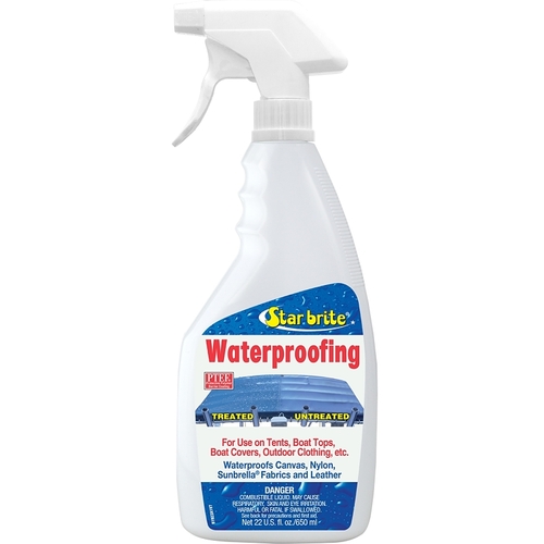 Waterproofing Spray, Liquid, Amber/Clear, 22 oz, Bottle