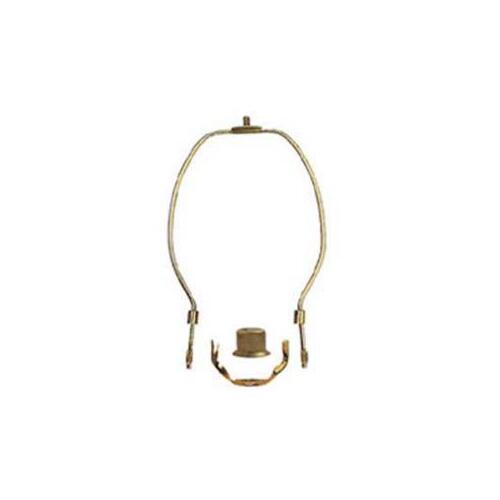 ATRON 01247/LA102 Lamp Harp, 8 in L, Metal, Brass Fixture