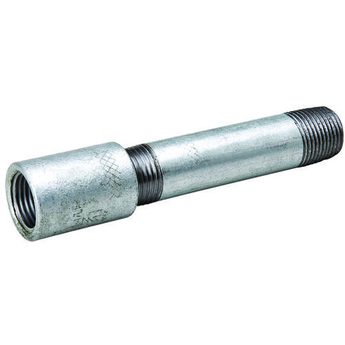 Pipe Nipple, 3/4 in, Threaded, Steel, 150 psi Pressure, 4 in L