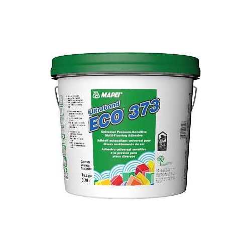 MAPEI 1942304-XCP4 Ultrabond ECO 373 Flooring Adhesive, Paste, Off-White, 1 gal Pail - pack of 4