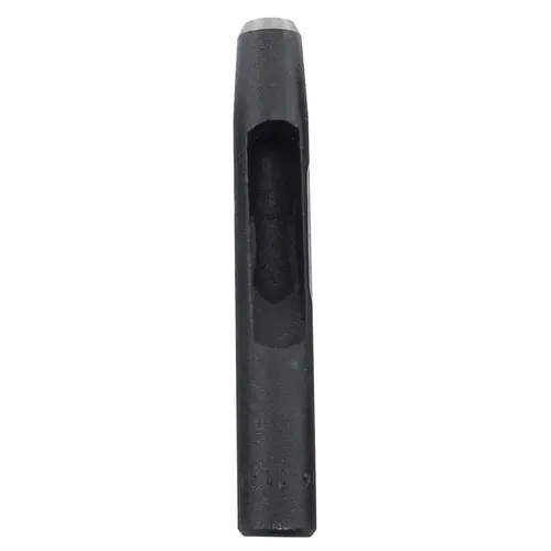 Hollow Punch, 7/16 in Tip, 4-1/2 in L, Steel Black-Oxide