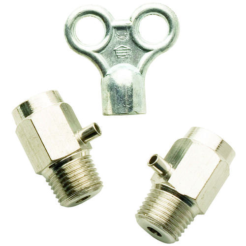 Plumb Pak PP827-9 Loose Key Air Valve with Key, 1/8-27 in Connection, NPT, Brass, Chrome