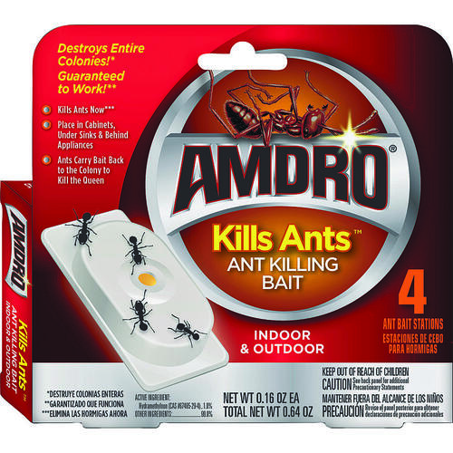 Amdro 100531827-XCP24 Ant Killing Bait Station - pack of 4 - pack of 24