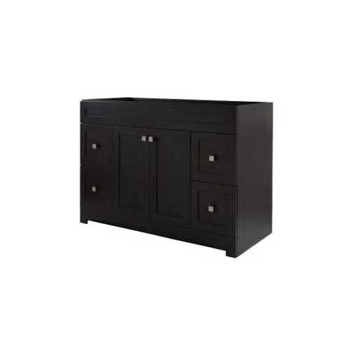 Foremost MXBV4821 Monterrey Series Vanity, Black Coffee, 4-Drawer