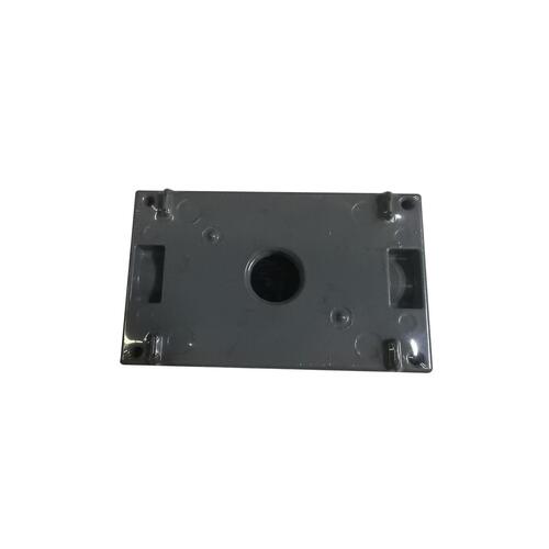 1B50 1B50-3 Weatherproof Box, 2-3/4 in W, 2 in D, 4-1/2 in H, 1 -Knockout, Screw Mounting, NEMA 3R, Gray