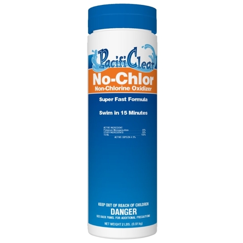 No-Chlorine Pool Chemical, 2 lb Bottle, Granular, Chloramine