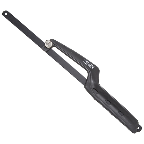 Vulcan JLO002 Hacksaw, 12 in L Blade, 24 TPI, Steel Blade, Plastic