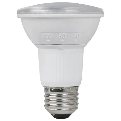 LED Bulb, Flood/Spotlight, PAR20 Lamp, 50 W Equivalent, E26 Lamp Base, Dimmable, Frosted