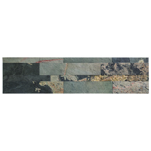 ASPECT A90-81-XCP5 A9081 Wall Tile, Natural Stone, Gray/Medley Slate - pack of 5