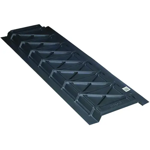 ProVent UPV14480/1448050-XCP50 UPV14480 Roof Ventilator, 48 in OAL, 14 in OAW, 15 sq-in Net Free Ventilating Area, Plastic, Black - pack of 50