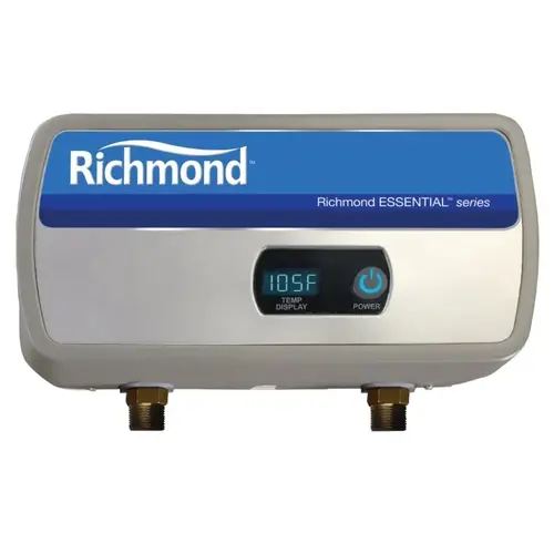 Richmond RMTEX-06T Electric Heater, 29 A, 220 V, 5.5 kW, 0.998 % Energy Efficiency, 0.5 to 2 gpm