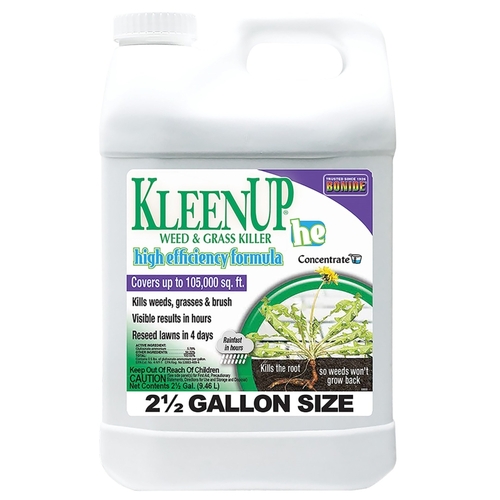 Concentrated Weed and Grass Killer, 2.5 gal - pack of 2