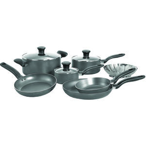 T-Fal 10 Aluminum Saute Pan with Lid