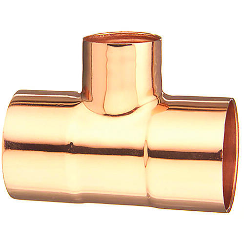 EPC 32916 111R Series Reducing Pipe Tee, 1-1/2 x 1-1/2 x 1 in, Sweat, Copper