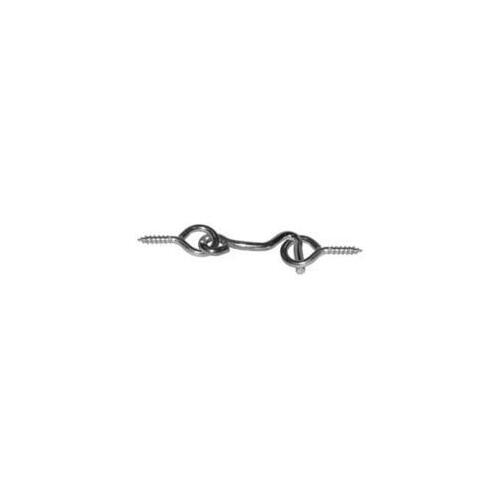 Reliable GHZ112MR Gate Hook and Eye, 9/32 in Dia Wire, Zinc - pack of 3