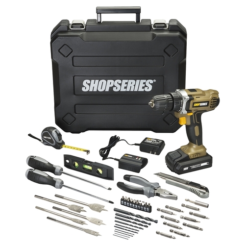 Rockwell SS2811K.1 Drill Driver Kit, Battery Included, 18 V