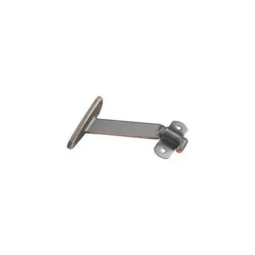 Heavy-Duty Handrail Bracket, Aluminum Black