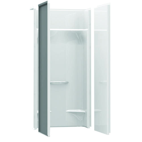 MAAX 148067-000-002290 Shower Wall Kit, 32 in L, Fiberglass