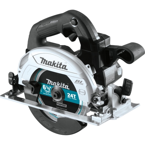 Circular Saw, Tool Only, 18 V, 6-1/2 in Dia Blade, 0 to 50 deg Bevel, 2-1/4 in D Cutting
