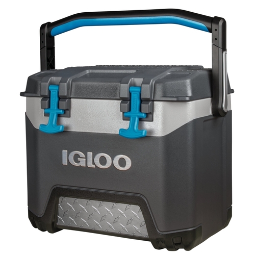 Igloo 49782 BMX 000 Cooler, Polypropylene, Carbonite/Gray, 4 days Ice Retention