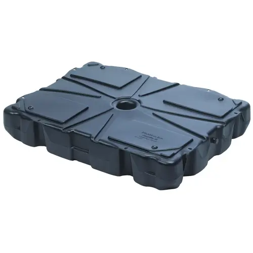 Dock Float, 36 in L, 48 in W, 9 in H, Polyethylene