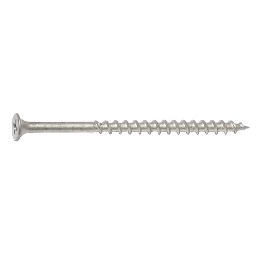 07912 Deck Screw, #8-8 Thread, 3 in L, Coarse Thread, Bugle Head, Phillips Drive, Steel, Dacrotized - pack of 82