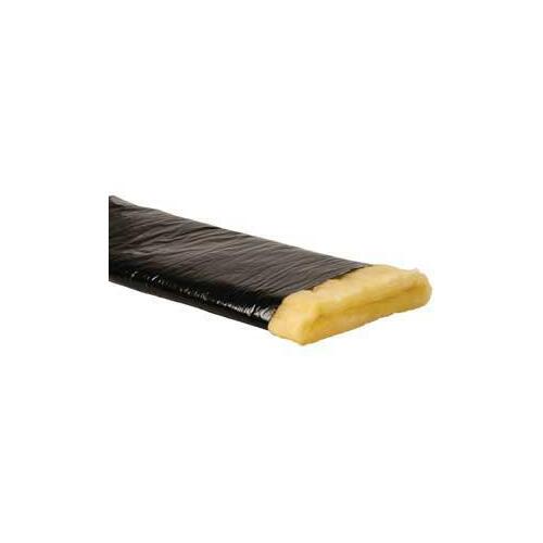 Insulation Sleeve, 10 ft L, 4 in W, Glass Fiber/Polyethylene, Black